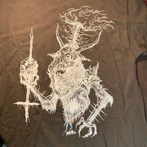 NWT SAWBLADE 666 DEMON ART T SHIRT SIZE M
